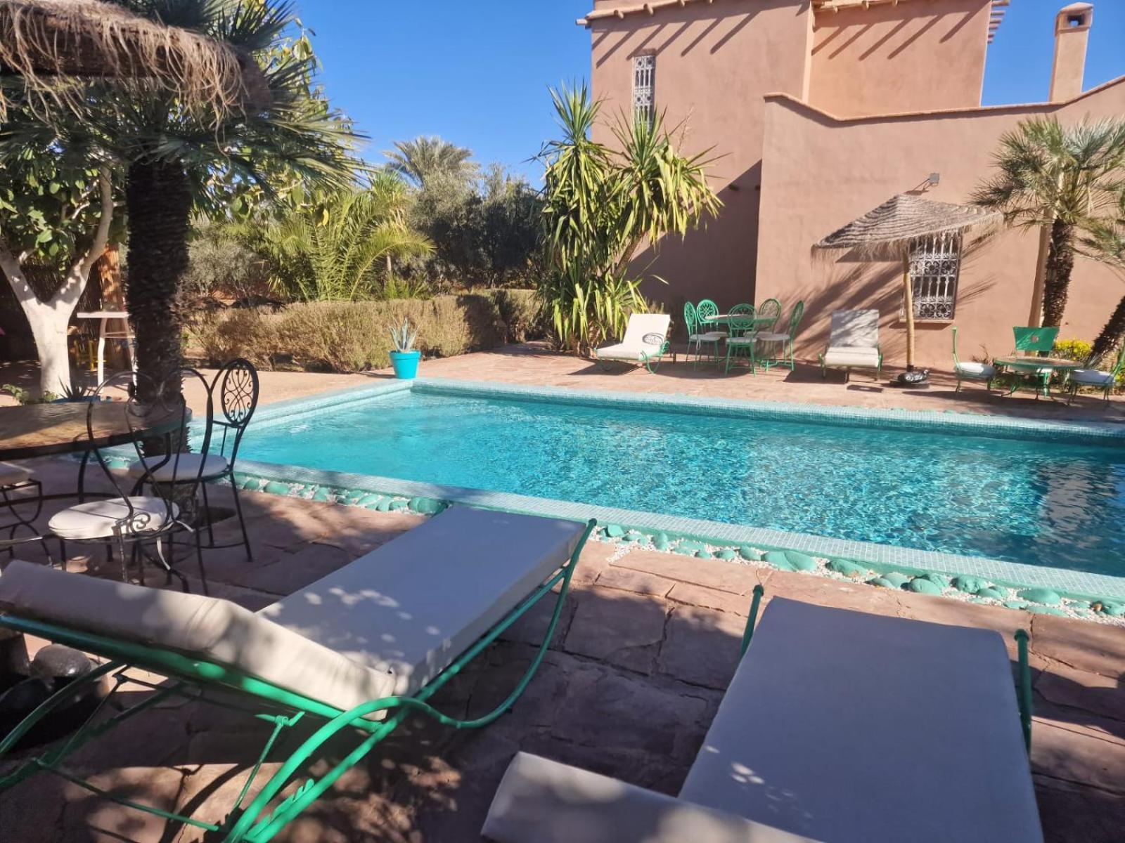 Manzal Lahbab, 2Villas 2Bungalows 2Piscines Et Jardins Ouled Jelal Экстерьер фото