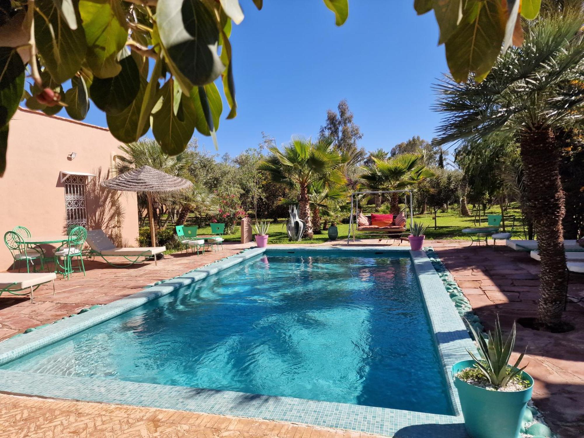 Manzal Lahbab, 2Villas 2Bungalows 2Piscines Et Jardins Ouled Jelal Экстерьер фото