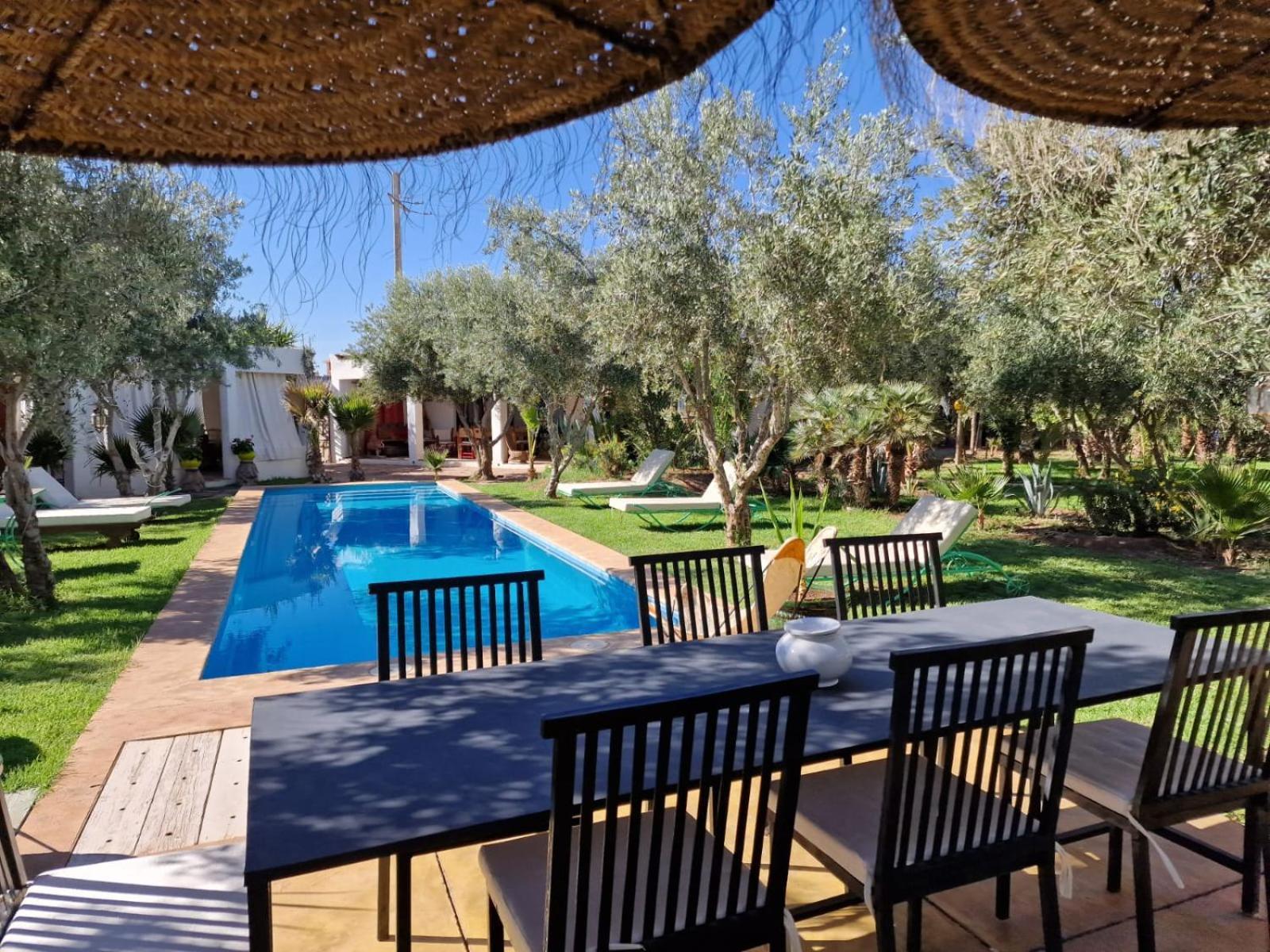 Manzal Lahbab, 2Villas 2Bungalows 2Piscines Et Jardins Ouled Jelal Экстерьер фото