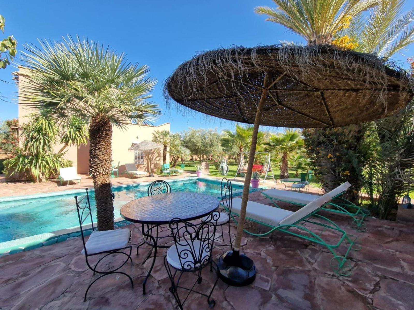 Manzal Lahbab, 2Villas 2Bungalows 2Piscines Et Jardins Ouled Jelal Экстерьер фото