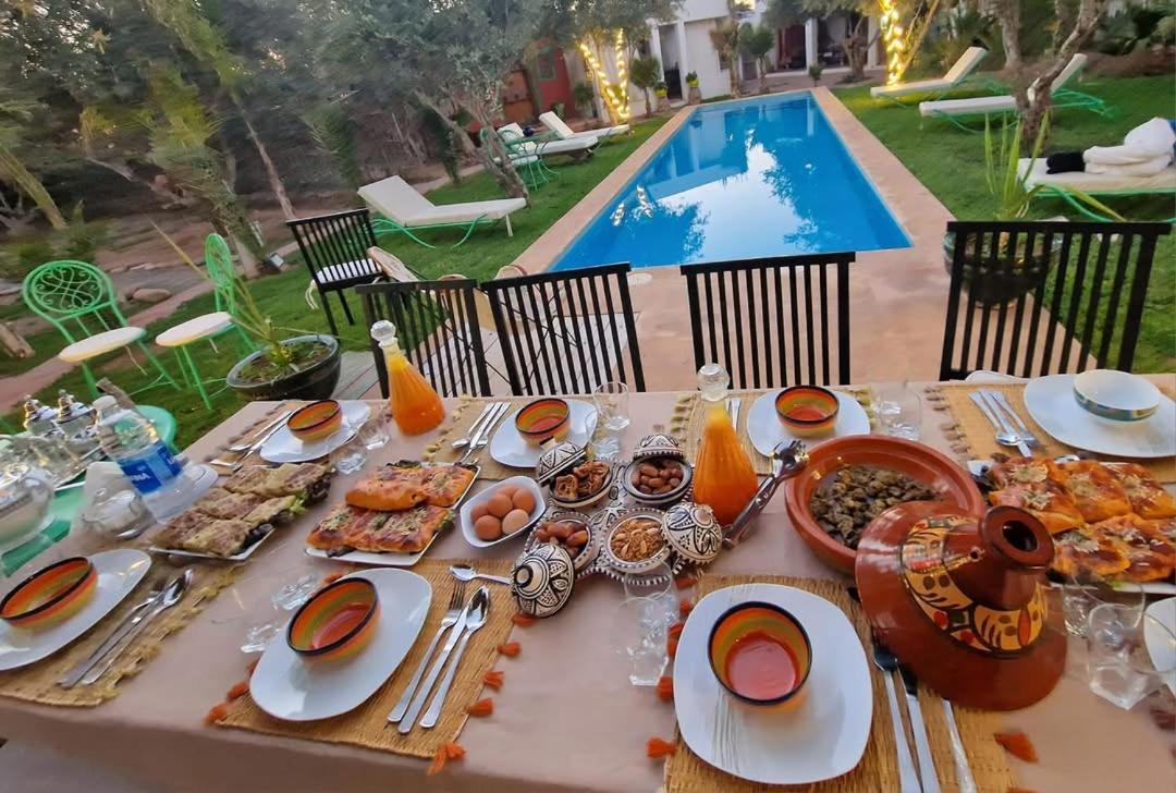 Manzal Lahbab, 2Villas 2Bungalows 2Piscines Et Jardins Ouled Jelal Экстерьер фото
