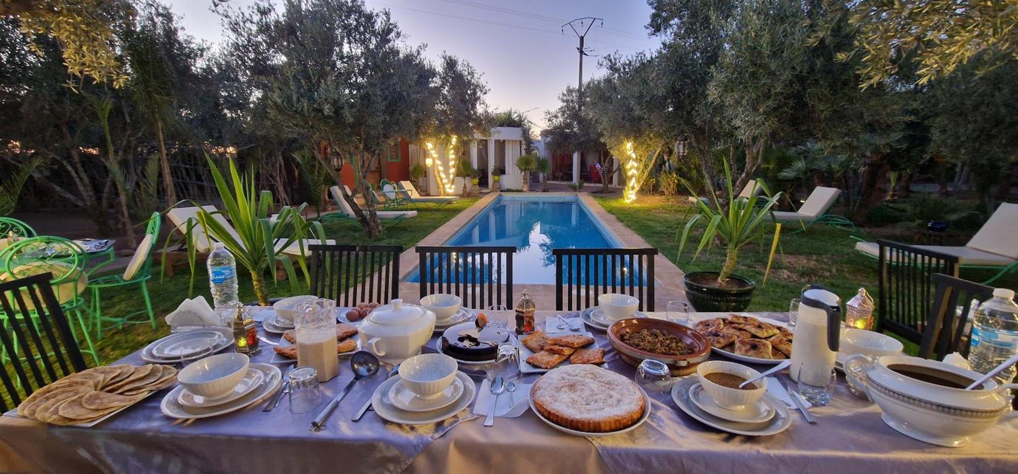 Manzal Lahbab, 2Villas 2Bungalows 2Piscines Et Jardins Ouled Jelal Экстерьер фото